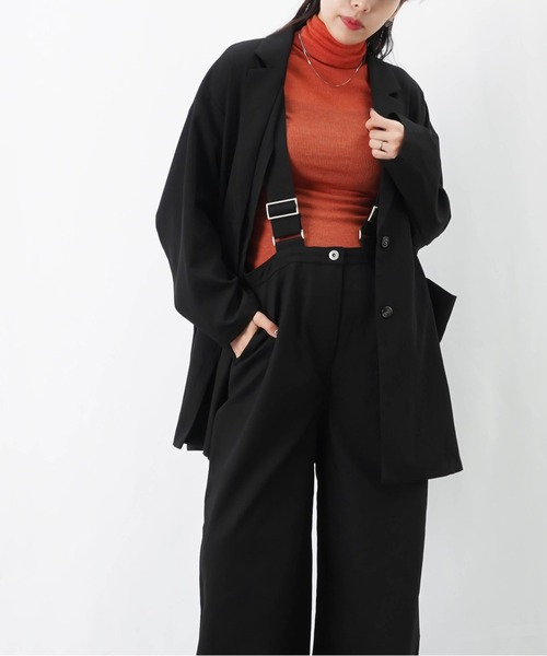 LC/LLL フレアロングテーラージャケット（テーラードジャケット