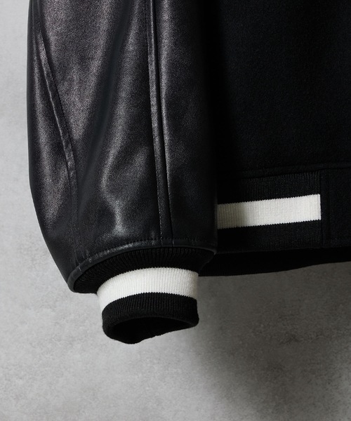 RAGLAN SLEEVE ZIPPER STADIUM JACKET / ラグラン スリーブ