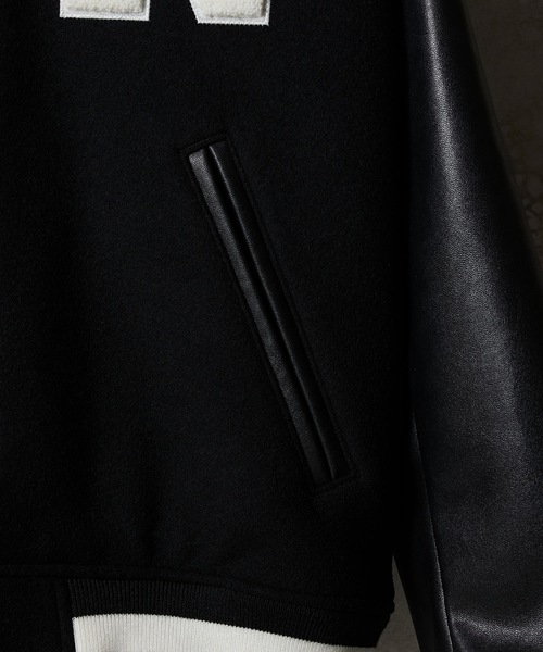 RAGLAN SLEEVE ZIPPER STADIUM JACKET / ラグラン スリーブ ジップ