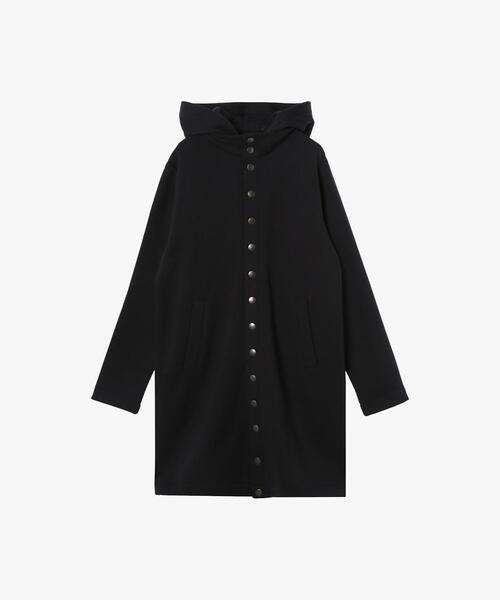 agnes b.（アニエスベー）の「JCE1 MANTEAU ジャージチェックコート