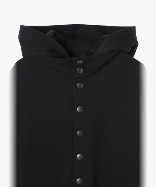 agnes b.(アニエスベー)の「メンズ オーガニックコットン メルトン カーディガンプレッション ”Yvan”(その他アウター・メンズ・ネイビー・1/2)」の3枚目の写真