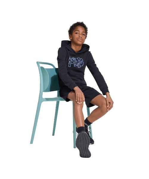 adidas(アディダス)の「アディダス adidas グラフィティ グラフィック パーカー(パーカー・キッズ・ブラック/ピンク/ホワイト・130cm/140cm/150cm/160cm)」の15枚目の写真