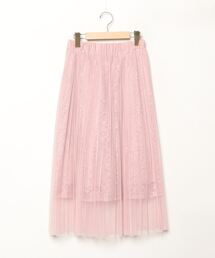 新品未着用♡ MILK プリーツキュロット ピンク ビジューリボン付きプリーツスカート - Ank Rouge(アン