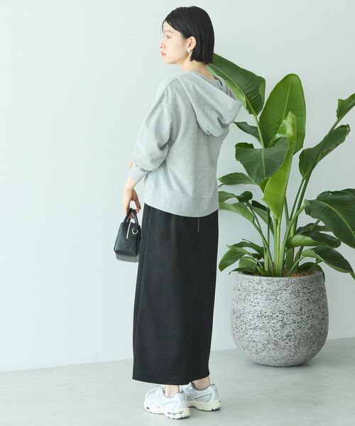 AMERICAN HOLIC（アメリカンホリック）の「スウェットZIPパーカー（パーカー・レディース・ダークグレー/グレイッシュベージュ/杢グレー・FREE）」の10枚目の写真