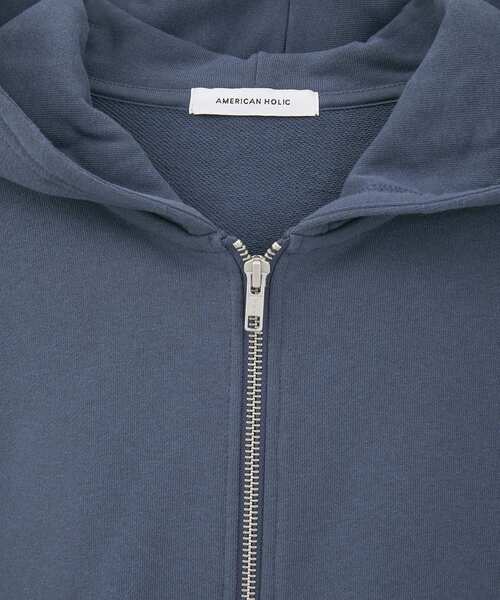 AMERICAN HOLIC（アメリカンホリック）の「スウェットZIPパーカー（パーカー・レディース・ダークグレー/グレイッシュベージュ/杢グレー・FREE）」の15枚目の写真