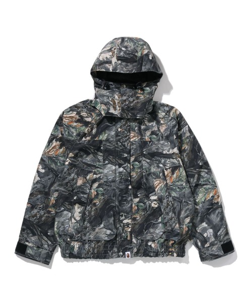 TREE EDGE CAMO HOODED SNOWBOARD JACKET