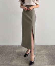 CENEA（セネア）の「ハイウエストジップIラインスカート(通年生地)（スカート）」