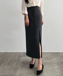CENEA（セネア）の「ハイウエストジップIラインスカート(通年生地)（スカート）」