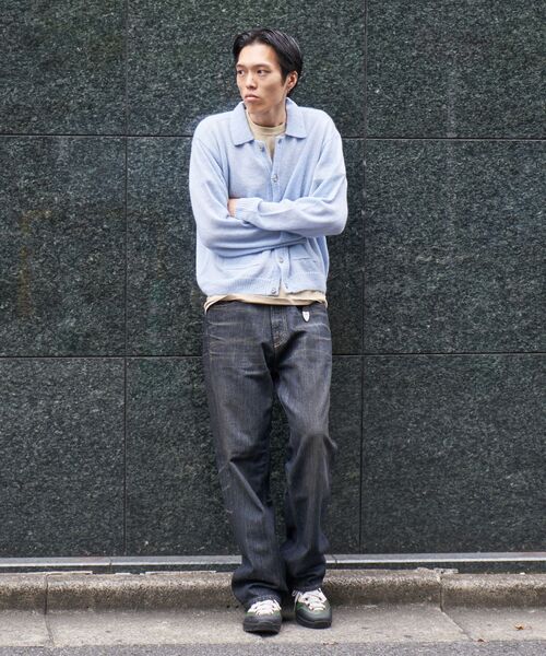 PULP/417EDIFICE（パルプフォーワンセブンエディフィス）の「PULP / モヘヤブレンドニット カーディガン（カーディガン/ボレロ・メンズ・ブラウン/ブルー系その他・2/1）」の16枚目の写真