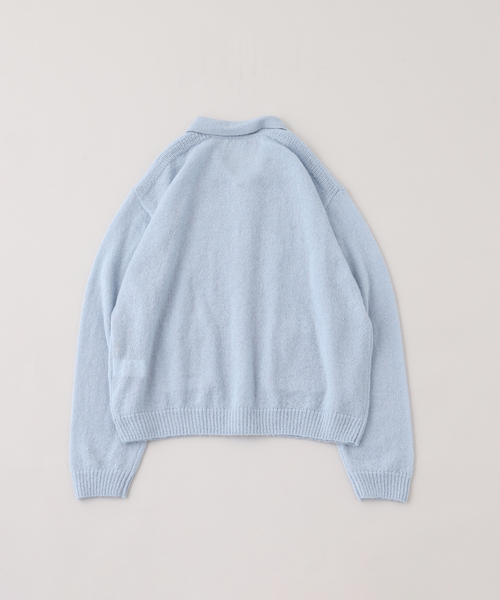 PULP/417EDIFICE（パルプフォーワンセブンエディフィス）の「PULP / モヘヤブレンドニット カーディガン（カーディガン/ボレロ・メンズ・ブラウン/ブルー系その他・2/1）」の21枚目の写真