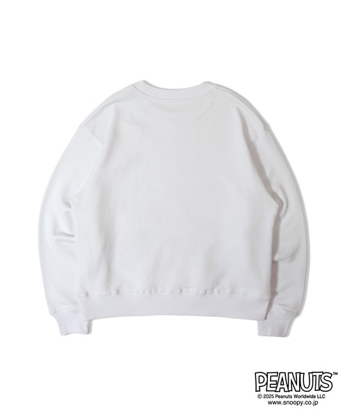 PEANUTS(ピーナッツ)の「JOHNBULL-PEANUTS-SWT(スウェット・メンズ・ホワイト系2/ブラック系2/ブラック/ホワイト・M/L)」の7枚目の写真