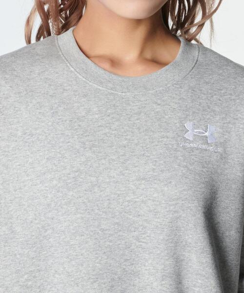 セール】UAアイコンフリース オーバーサイズ クルー（ライフスタイル