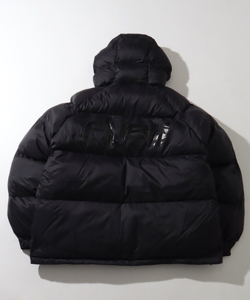 FUBU（ フブ）の「【FUBU/フブ】 Nylon Puffer Hooded Jacket / ナイロン パファー フーデッド ジャケット（ダウンジャケット/コート・メンズ・ブラック/シルバー/ブラウン・M/L/XL）」の14枚目の写真