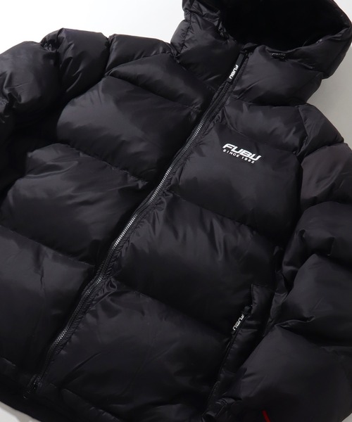 FUBU（ フブ）の「【FUBU/フブ】 Nylon Puffer Hooded Jacket / ナイロン パファー フーデッド ジャケット（ダウンジャケット/コート・メンズ・ブラック/シルバー/ブラウン・M/L/XL）」の17枚目の写真