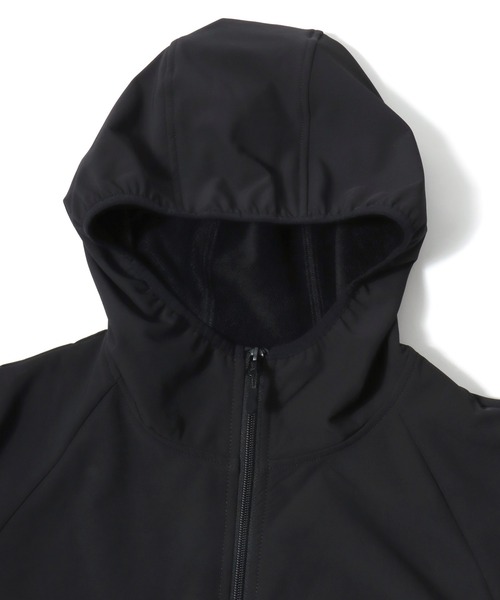 CONVERSE（コンバース）の「2025AW CONVERSE /コンバース 裏フリース ナイロンボンディング マウンテンパーカー レディース メンズ フーディー（ナイロンジャケット・メンズ・カーキ/ブラック・M/LL/L）」の7枚目の写真