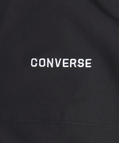 CONVERSE（コンバース）の「2025AW CONVERSE /コンバース 裏フリース ナイロンボンディング マウンテンパーカー レディース メンズ フーディー（ナイロンジャケット・メンズ・カーキ/ブラック・M/LL/L）」の8枚目の写真