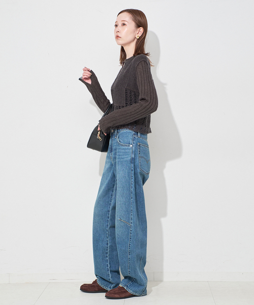 セール】tyn.TGOR/トゴール グリッターモヘヤカーディガン TG5A-J0202