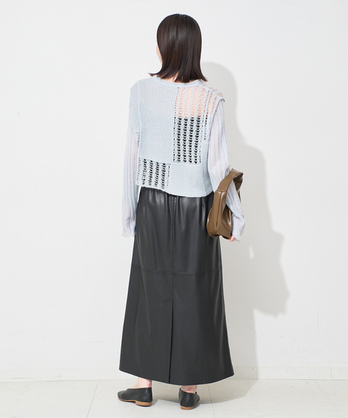 tyn.TGOR/トゴール グリッターモヘヤカーディガン TG5A-J0202