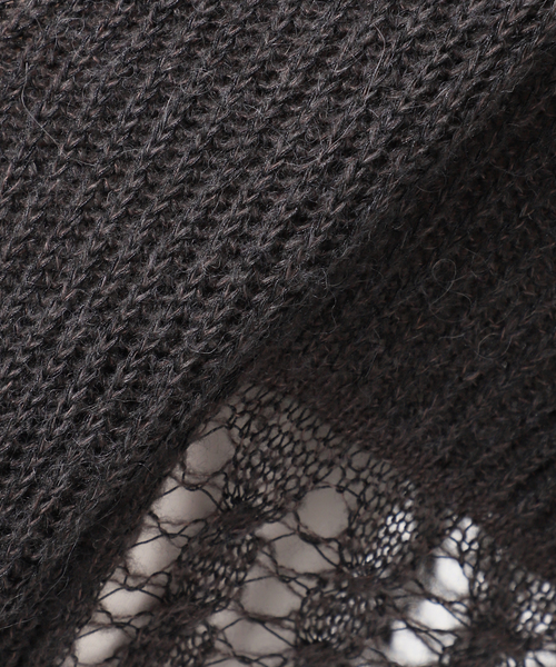 tyn.TGOR/トゴール グリッターモヘヤカーディガン TG5A-J0202