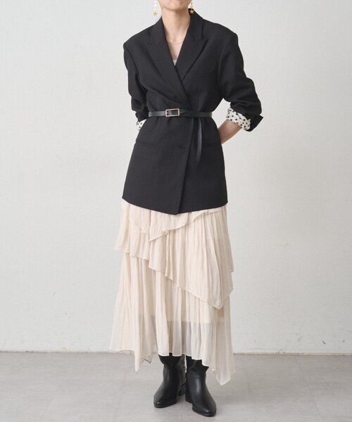 LOUNGEDRESS(ラウンジドレス)の「ランダムティアードスカート(スカート・レディース・アイボリー・FREE)」の13枚目の写真