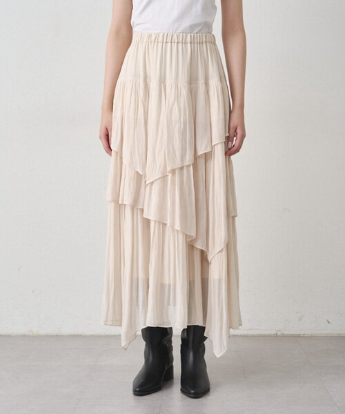 LOUNGEDRESS(ラウンジドレス)の「ランダムティアードスカート(スカート・レディース・アイボリー・FREE)」の8枚目の写真
