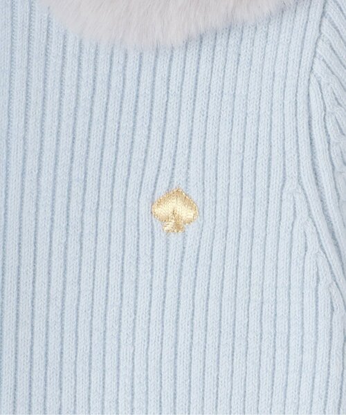 kate spade new york kids（ケイトスペードニューヨーク）の「ティペットつきフラワードットチュールワンピース（ワンピース・キッズ・サックスブルー/ピンク・160cm/130cm/120cm/110cm/100cm/150cm/140cm）」の8枚目の写真