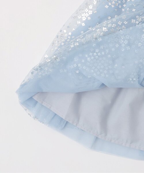 kate spade new york kids（ケイトスペードニューヨーク）の「ティペットつきフラワードットチュールワンピース（ワンピース・キッズ・サックスブルー/ピンク・160cm/130cm/120cm/110cm/100cm/150cm/140cm）」の5枚目の写真