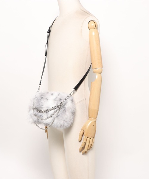 apresjour mignon×ARIAZ】2wayファーバッグ（ショルダーバッグ