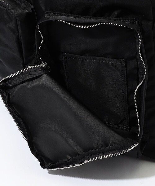 amiacalva（アミアカルヴァ）の「【別注】AMIACALVA LIMONTAナイロン バッグパック（バックパック/リュック・メンズ・カーキブラウン/ブラック・FREE）」の12枚目の写真