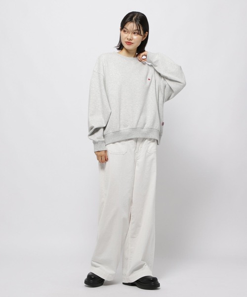 niko and...（ニコアンド）の「【POLO BCS(ポロ・ビーシーエス)】クルースウェットプルオーバー（Tシャツ/カットソー・レディース・ブラック/ナチュラル/ブルー/ブラウン・LARGE/MEDIUM）」の12枚目の写真