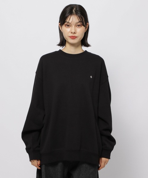 niko and...（ニコアンド）の「【POLO BCS(ポロ・ビーシーエス)】クルースウェットプルオーバー（Tシャツ/カットソー・レディース・ブラック/ナチュラル/ブルー/ブラウン・LARGE/MEDIUM）」の15枚目の写真