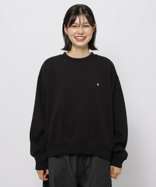 niko and...（ニコアンド）の「【POLO BCS(ポロ・ビーシーエス)】クルースウェットプルオーバー（Tシャツ/カットソー・レディース・ブラック/ナチュラル/ブルー/ブラウン・LARGE/MEDIUM）」の17枚目の写真