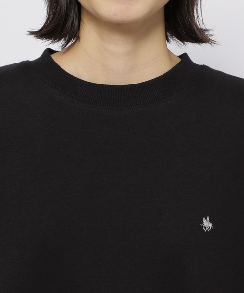 niko and...（ニコアンド）の「【POLO BCS(ポロ・ビーシーエス)】クルースウェットプルオーバー（Tシャツ/カットソー・レディース・ブラック/ナチュラル/ブルー/ブラウン・LARGE/MEDIUM）」の20枚目の写真