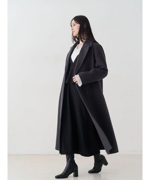 MERCURYDUO（マーキュリーデュオ）の「ペプラムジャンスカ（ジャンパースカート・レディース・グレー/ブラック・SMALL/MEDIUM）」の12枚目の写真