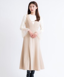 NOELA | デザインネックジャンスカ(ジャンパースカート)