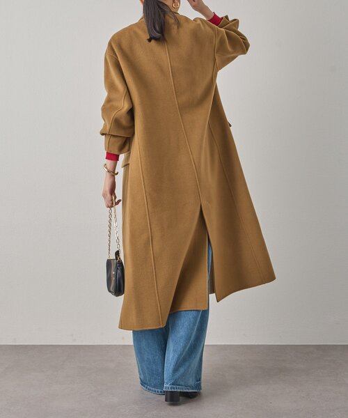 セール】ピークドラペルリバーコート（その他アウター）｜LOUNGEDRESS