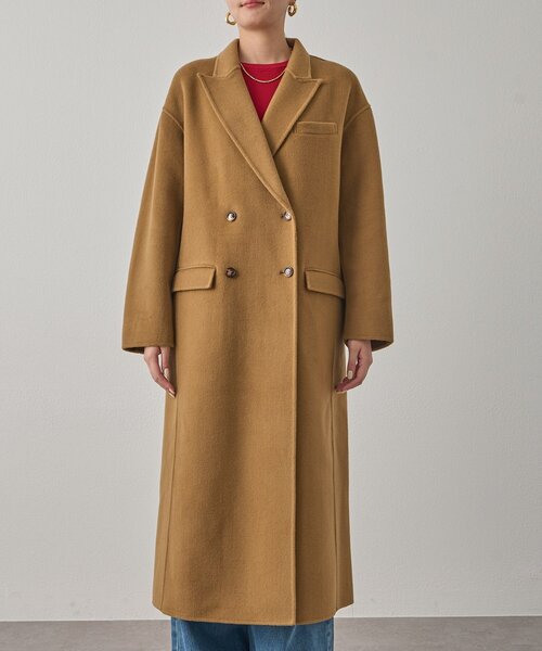 LOUNGEDRESS（ラウンジドレス）の「ピークドラペルリバーコート