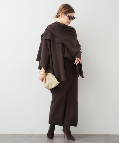 Deuxieme Classe デミリー　ストール Deuxieme Classe ストール マフラー *「ALONPI CASHMERE / アロンピ