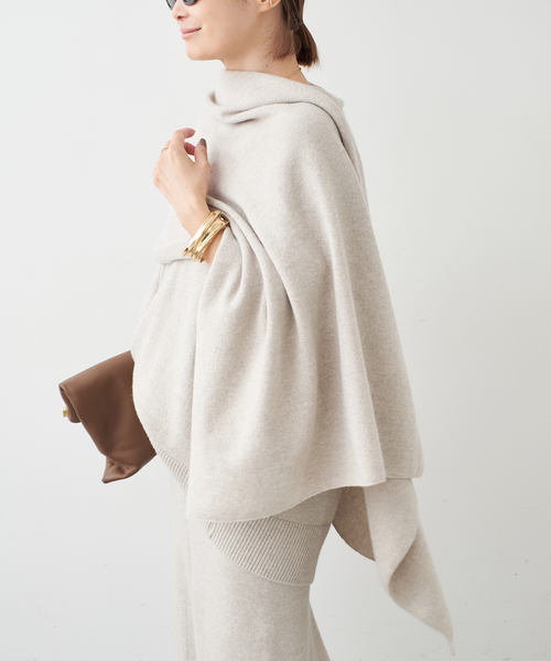 Deuxieme Classe デミリー　ストール Deuxieme Classe ストール マフラー *「ALONPI CASHMERE / アロンピ