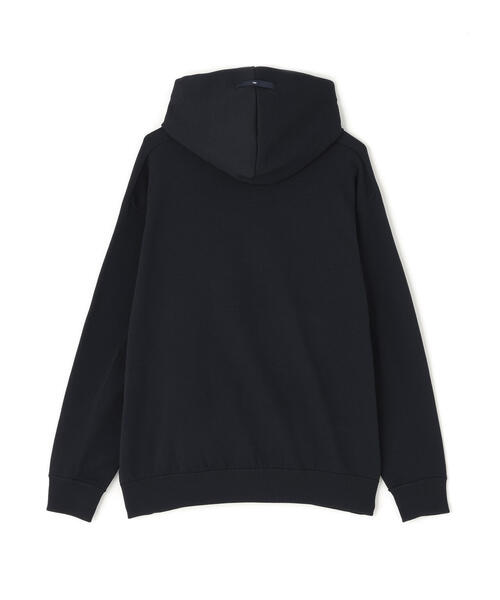 PEARLY GATES(パーリーゲイツ)の「【PGG】【直営店舗&公式オンライン限定】ポリエステルヤーンmmニットフーディプルオーバー (MENS)(ニット/セーター・メンズ・ネイビー/グレー系その他/ホワイト・M/LL/L)」の6枚目の写真