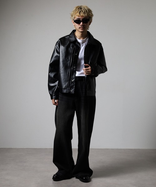 セール】CIAO PU ブルゾン 1STタイプ（ブルゾン）｜CIAO（チャオ）の