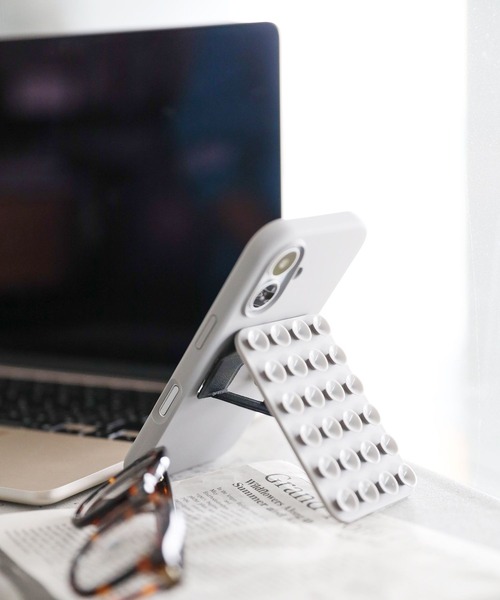 くっつくiPhoneケース[iPhone16] / 606100（スマホケース/カバー