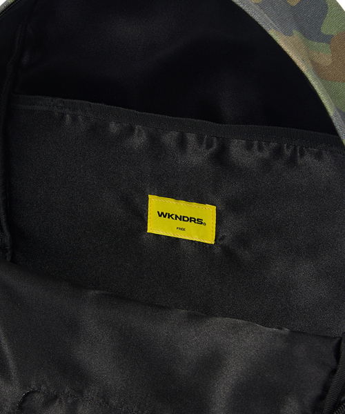 WKNDRS(ウィーキャンドース)の「GRAFFITI LOGO BACKPACK (CAMO)(バックパック/リュック・レディース・その他・F)」の6枚目の写真