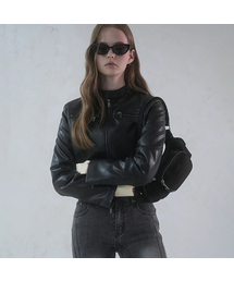 AVANDRESS(�A�o���h���X )��Rider Art Leather Jacket BLACK(���C�_�[�X�W���P�b�g)