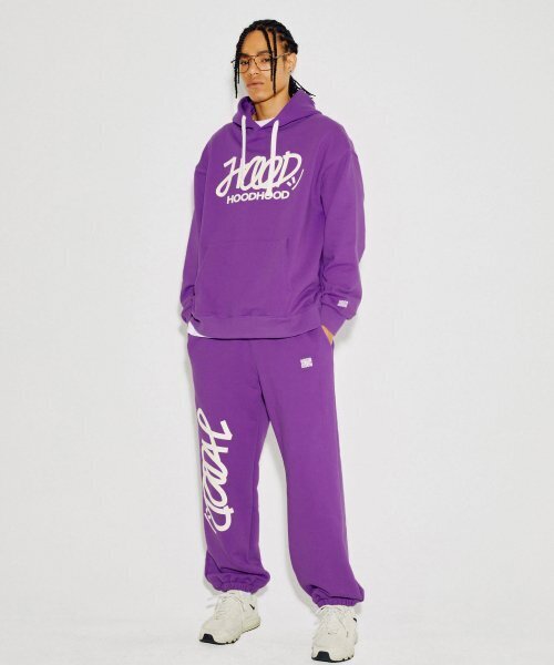 HOODHOOD(フッドフッド)の「シグネチャーロゴフードパーカー パープル(パーカー・メンズ・その他・MEDIUM/LARGE/X-LARGE)」の11枚目の写真