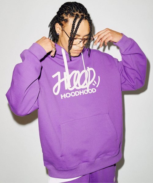 HOODHOOD(フッドフッド)の「シグネチャーロゴフードパーカー パープル(パーカー・メンズ・その他・MEDIUM/LARGE/X-LARGE)」の10枚目の写真