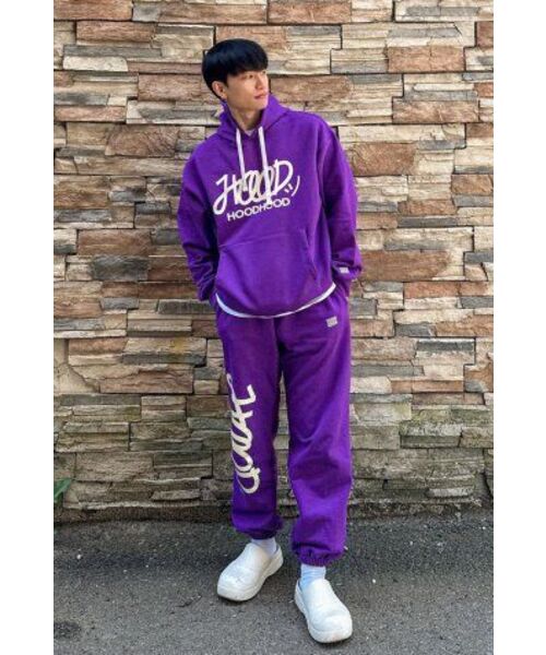 HOODHOOD(フッドフッド)の「シグネチャーロゴフードパーカー パープル(パーカー・メンズ・その他・MEDIUM/LARGE/X-LARGE)」の6枚目の写真