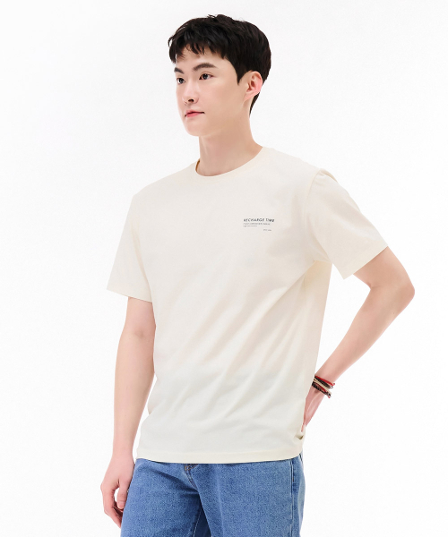 CHASECULT(チェイスカルト)の「ユニセックスクールラウンド半袖Tシャツ-イエロー(Tシャツ/カットソー・メンズ・イエロー・90/100/95/105/110)」の4枚目の写真