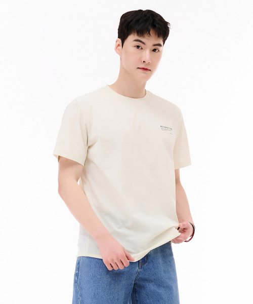 CHASECULT(チェイスカルト)の「ユニセックスクールラウンド半袖Tシャツ-イエロー(Tシャツ/カットソー・メンズ・イエロー・90/100/95/105/110)」の5枚目の写真