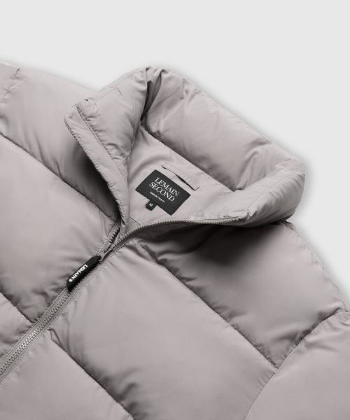 LEMAIN SECOND（リメインセカンド）の「2WAY OVERFIT VOLUME WELLON PUFFER SHORT PADDING [GRAY]（ダウンジャケット/コート・メンズ・その他・SMALL/MEDIUM/LARGE）」の5枚目の写真